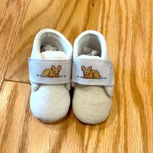 Handmade Easter bunny booties newborn-3mths